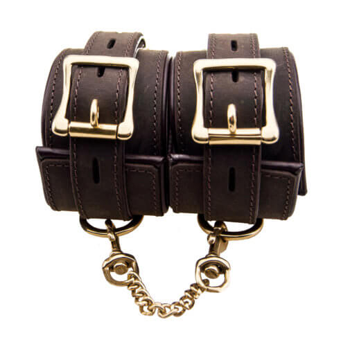 BOUND Nubuck Leather Wrist Restraints - Image 6