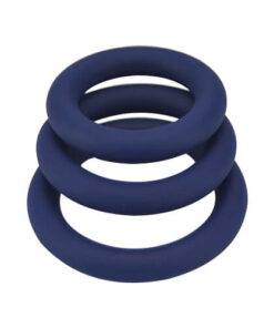 Loving Joy Thick Silicone Cock Rings 3 Pack