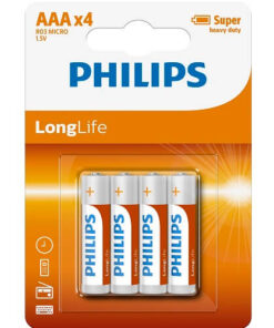4 Pack AAA Size Batteries