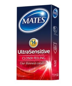 Mates Ultra Sensitive Condoms 14 Pack