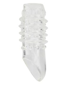 Rev-Sleeves Textured Penis Sleeve with Ball Loop