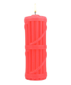 Bound to Play. Hot Wax Candle Red