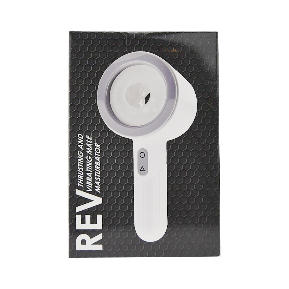 REV Thrusting and Vibrating Open Ended Male Masturbator - Image 7