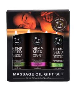 Earthly Body Massage Oil Gift Set Box