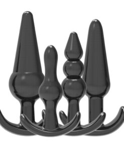Loving Joy Butt Plug Training Kit Black