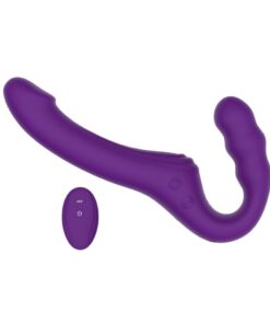 Mina Echo Remote Vibrating Strapless Strap On
