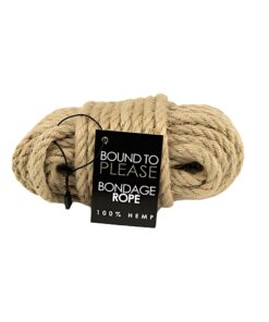Bound to Please Bondage Rope Hemp