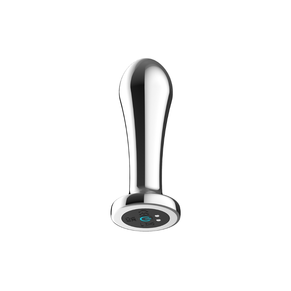Toosh Remote Controlled Metal Vibrating Anal Plug - Image 4