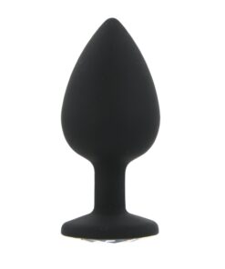 Toosh Black Silicone Butt Plug Large