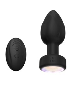 Toosh Remote Controlled Light Up Vibrating Butt Plug