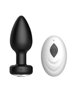 Toosh Remote Controlled Silicone Vibrating Butt Plug